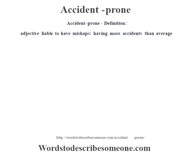 Prone meaning