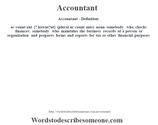 accounted definition