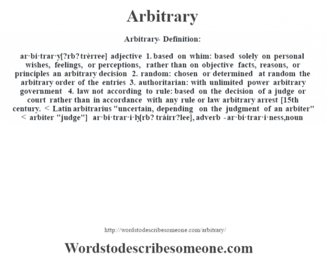 arbitrary coherence examples