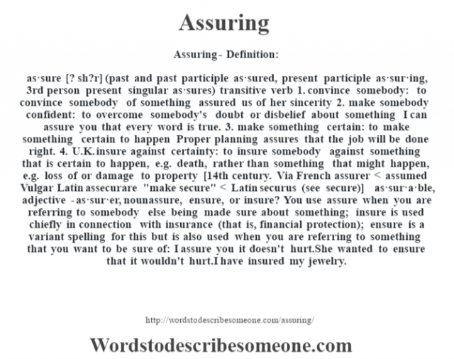 assuring-definition-assuring-meaning-words-to-describe-someone