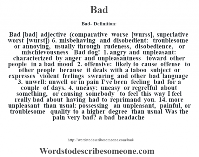 bad-definition-bad-meaning-words-to-describe-someone