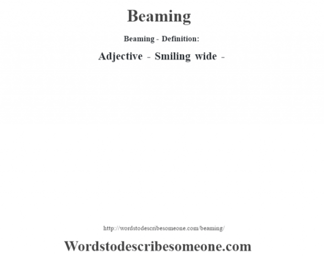 beaming-meaning-youtube