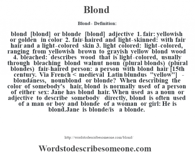 blond-definition-blond-meaning-words-to-describe-someone