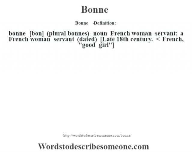 bonne-definition-bonne-meaning-words-to-describe-someone