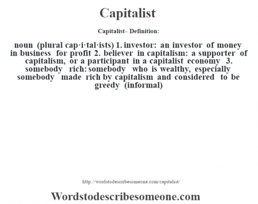 venture capitalism meaning