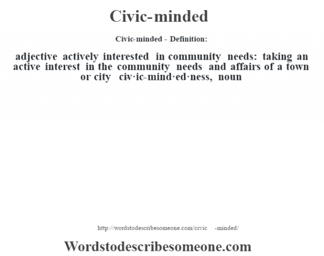 civic township definition