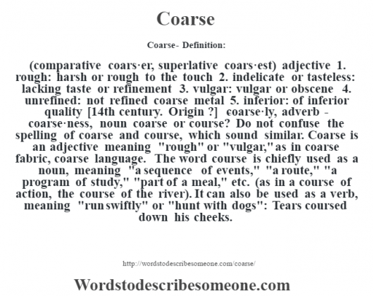 coarse-definition-coarse-meaning-words-to-describe-someone