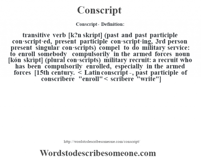 conscript-definition-conscript-meaning-words-to-describe-someone