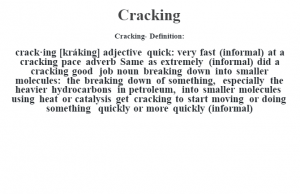 definition of crack a joke