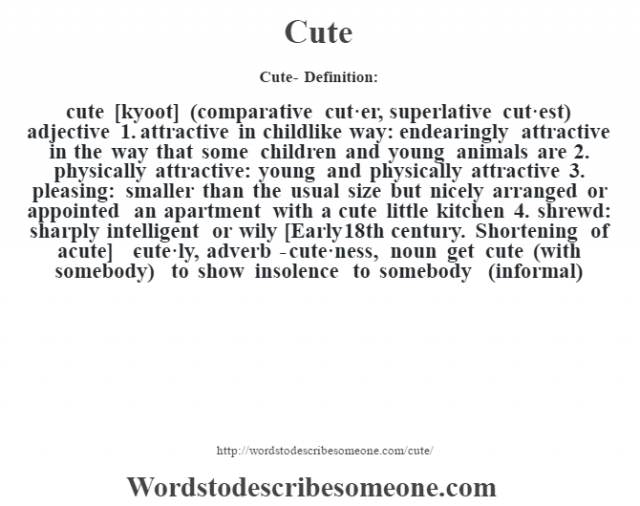 cute-definition-cute-meaning-words-to-describe-someone