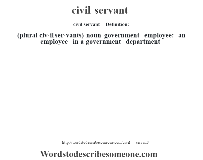 servant definition