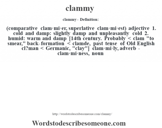 clammy-definition-clammy-meaning-words-to-describe-someone