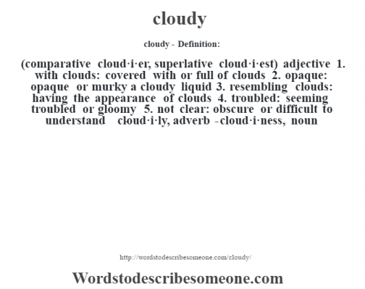 Cloudy Definition Cloudy Meaning Words To Describe Someone cloudy-definition-cloudy-meaning-words-to-describe-someone