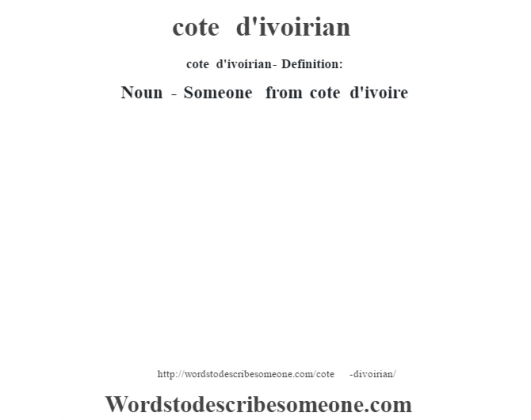 cote-d-ivoirian-definition-cote-d-ivoirian-meaning-words-to